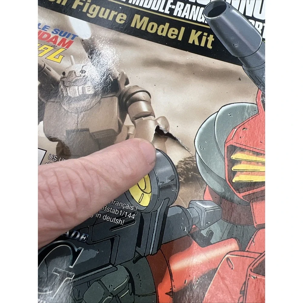 Bandai HG 1/144 RX-77-2 Guncannon Gundam Model Kit Action Figure 003 Red